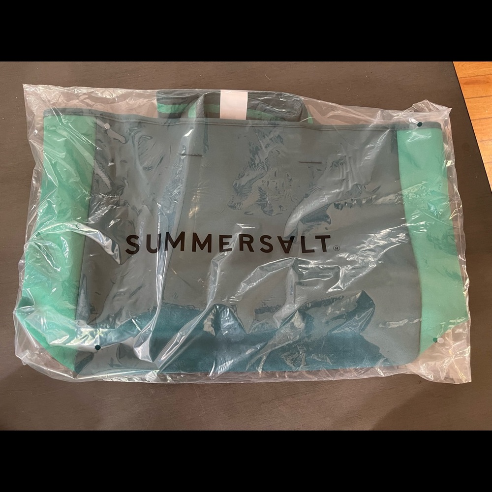 Summersalt neoprene  perfect beach tote New